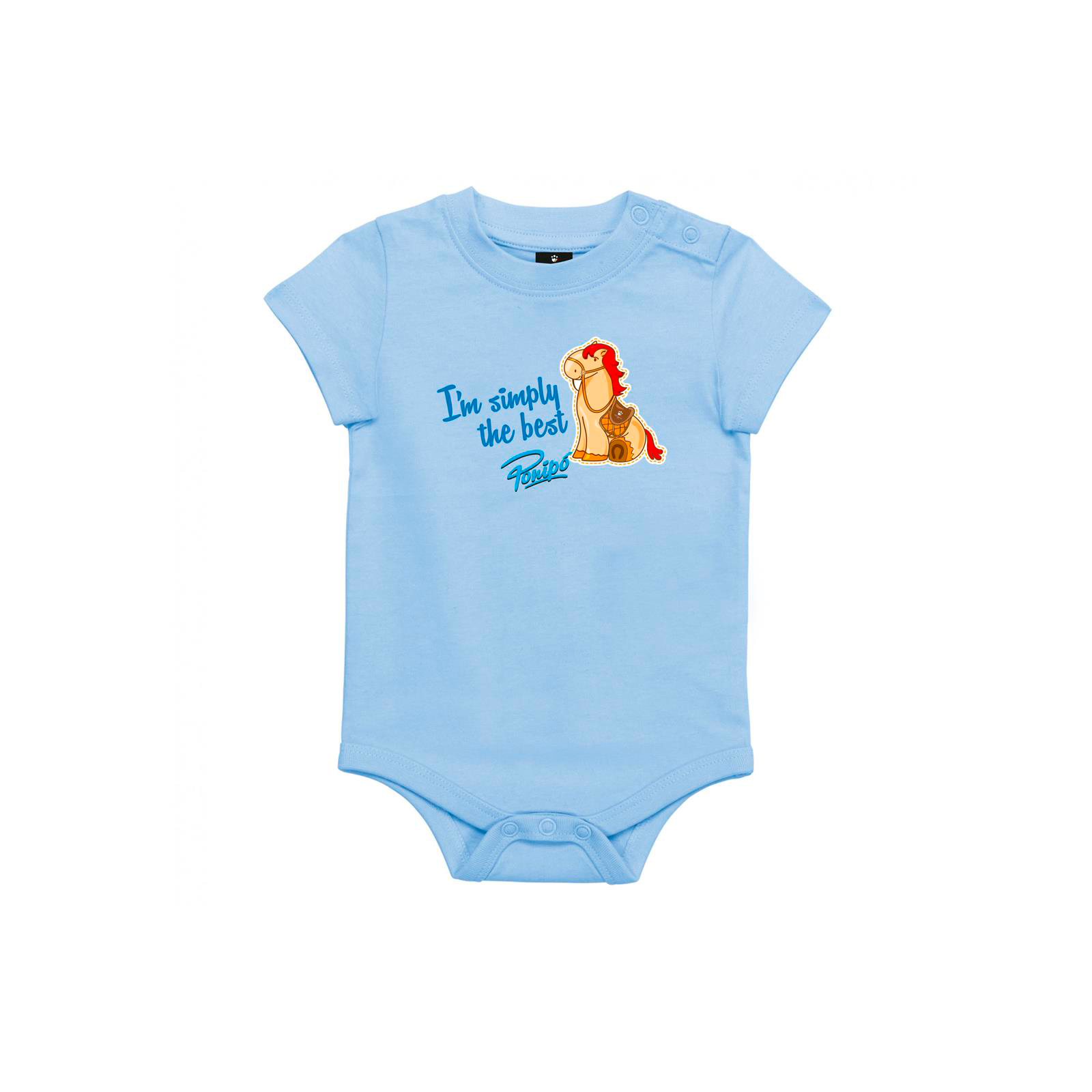 Foto principale Body Neonato Ponipò Celeste