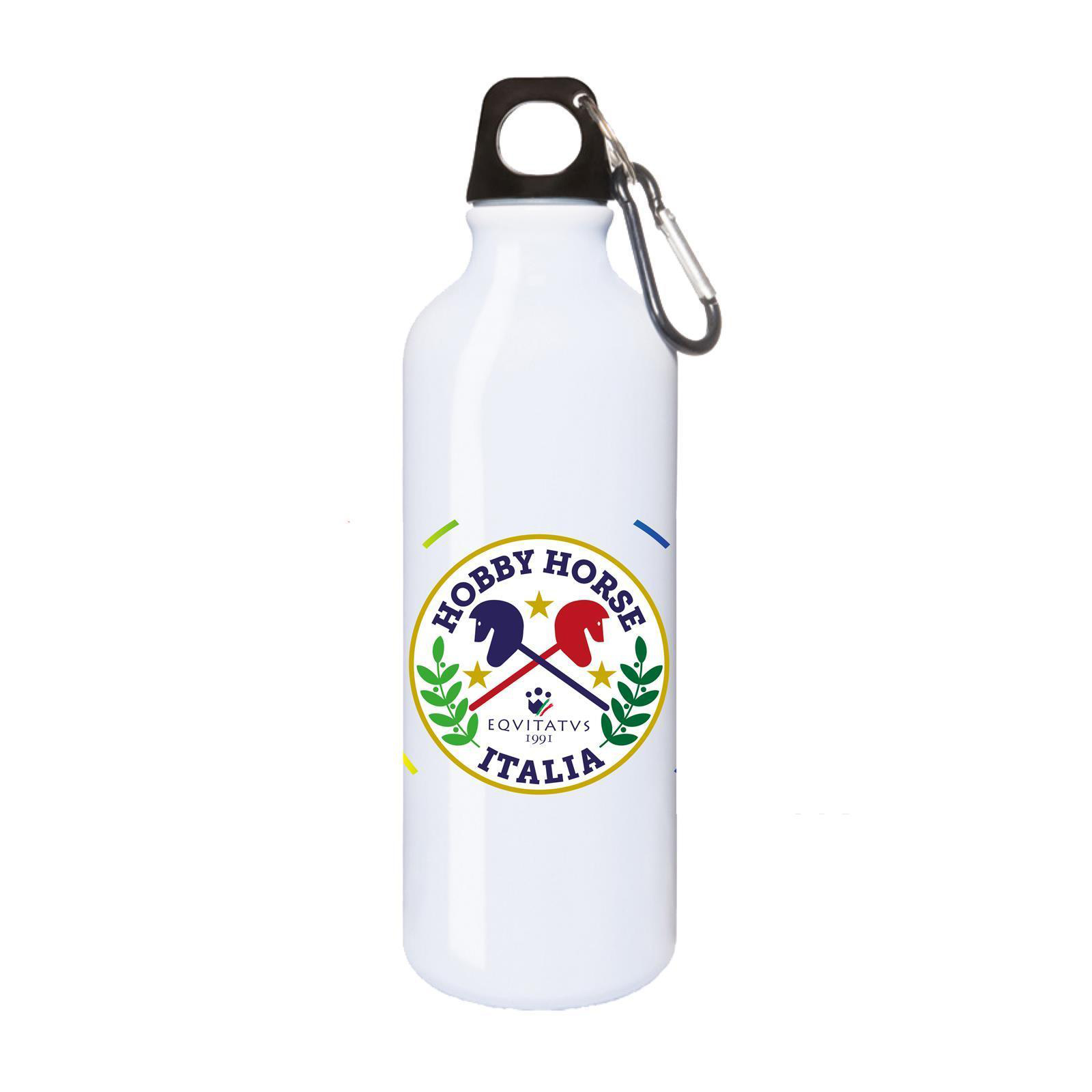 Foto principale Borraccia Termica con Moschettone Hobby Horse Bianca 750Ml