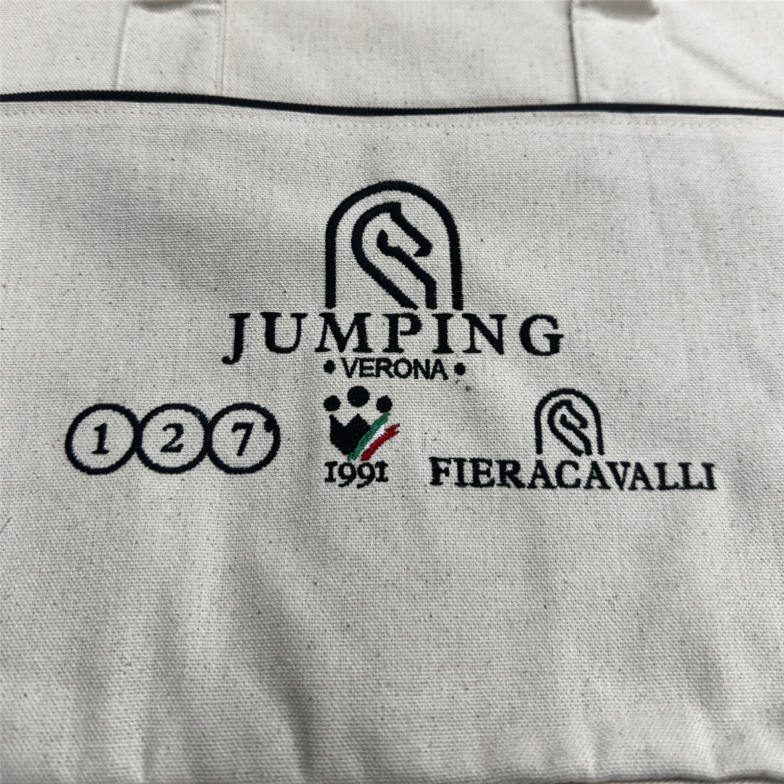 Foto 2 Borsa Equitazione per PC Jumping Verona 2025 Beige