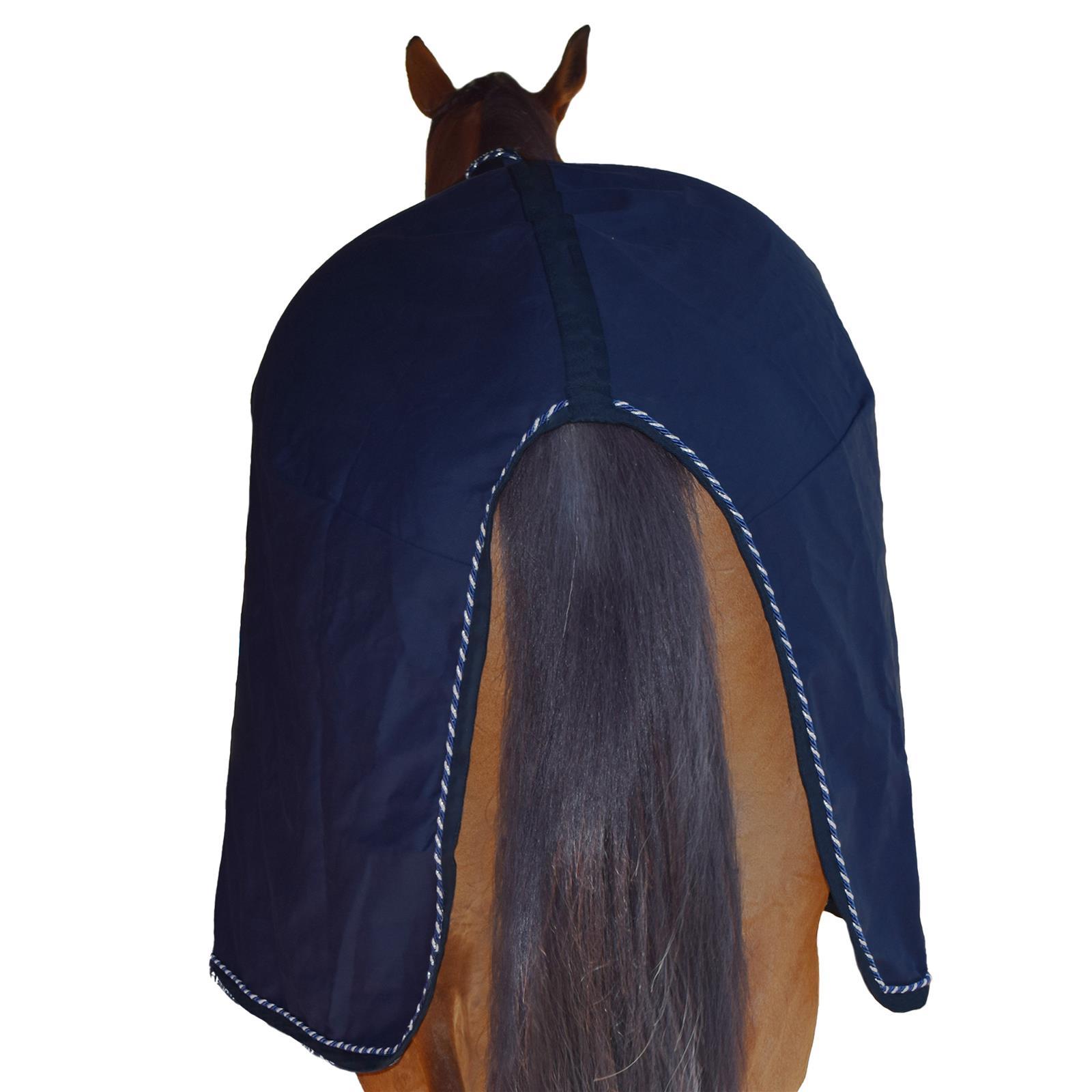 Foto 3 Coperta Cavallo in Cotone Per Equitazione Navy
