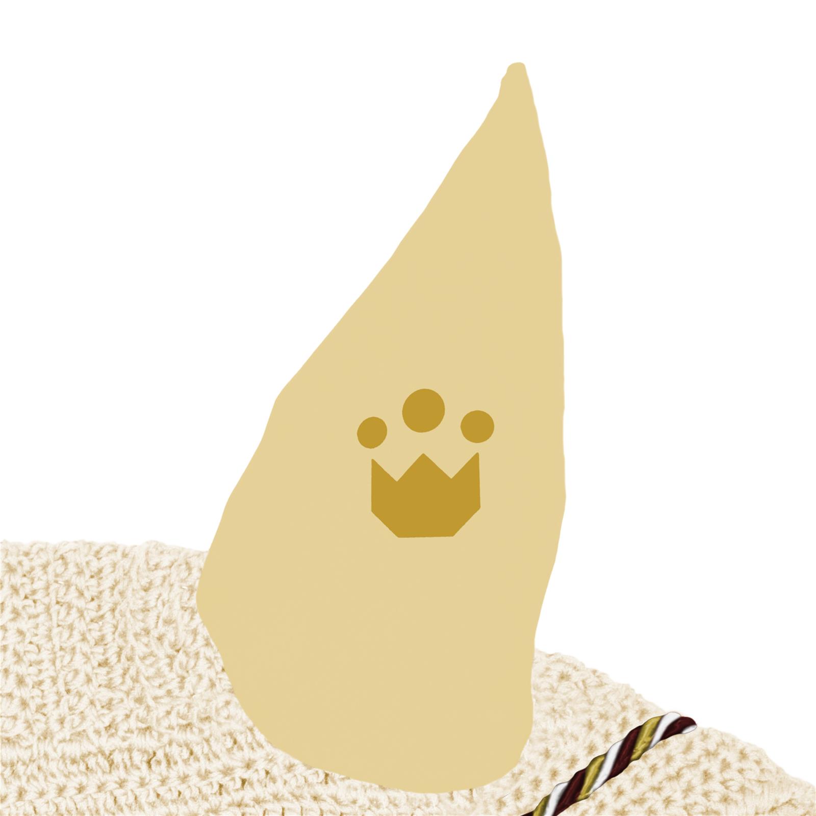 Foto 1 Cuffia Pony con Cordoncino Beige Chiaro