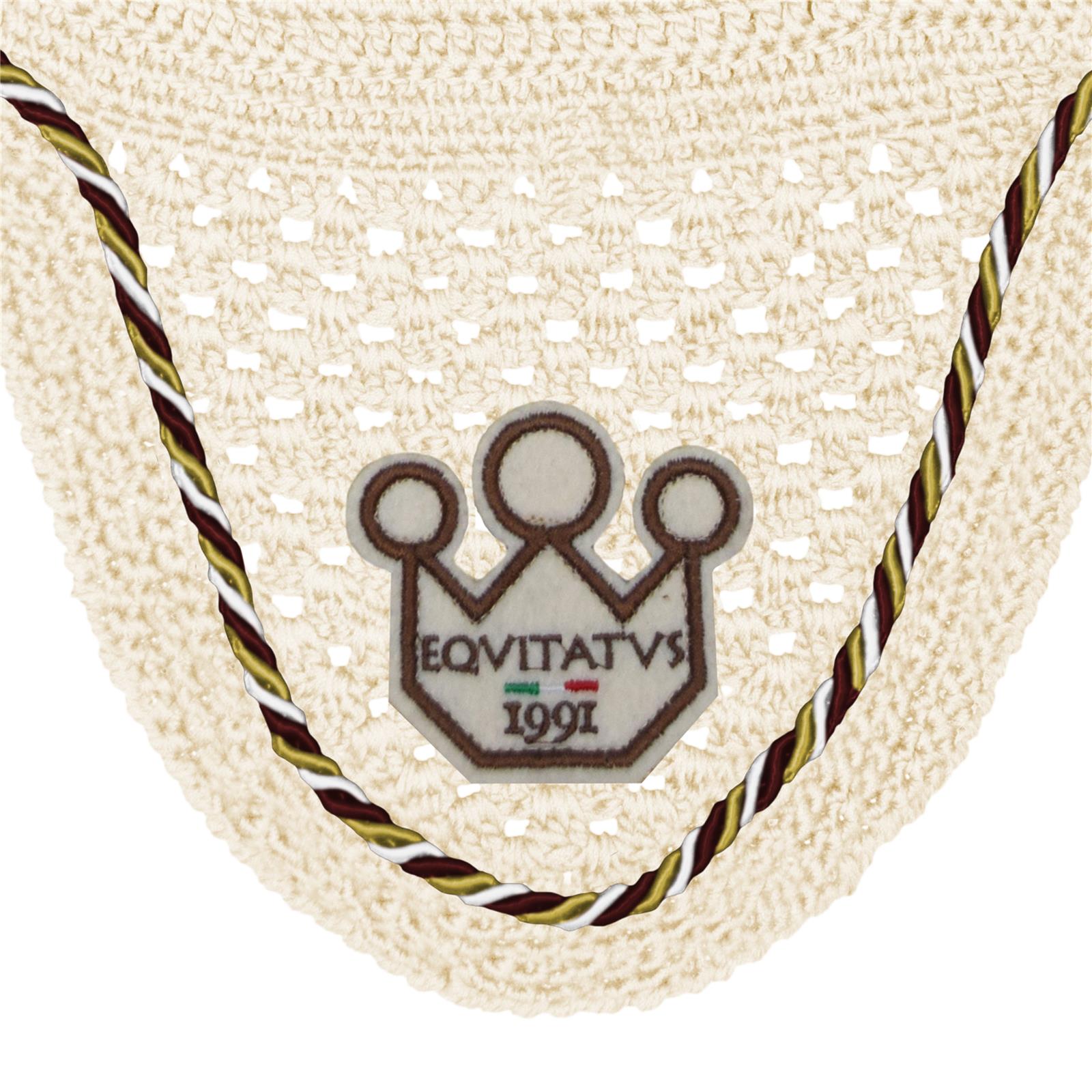 Foto 3 Cuffia Pony con Cordoncino Beige Chiaro