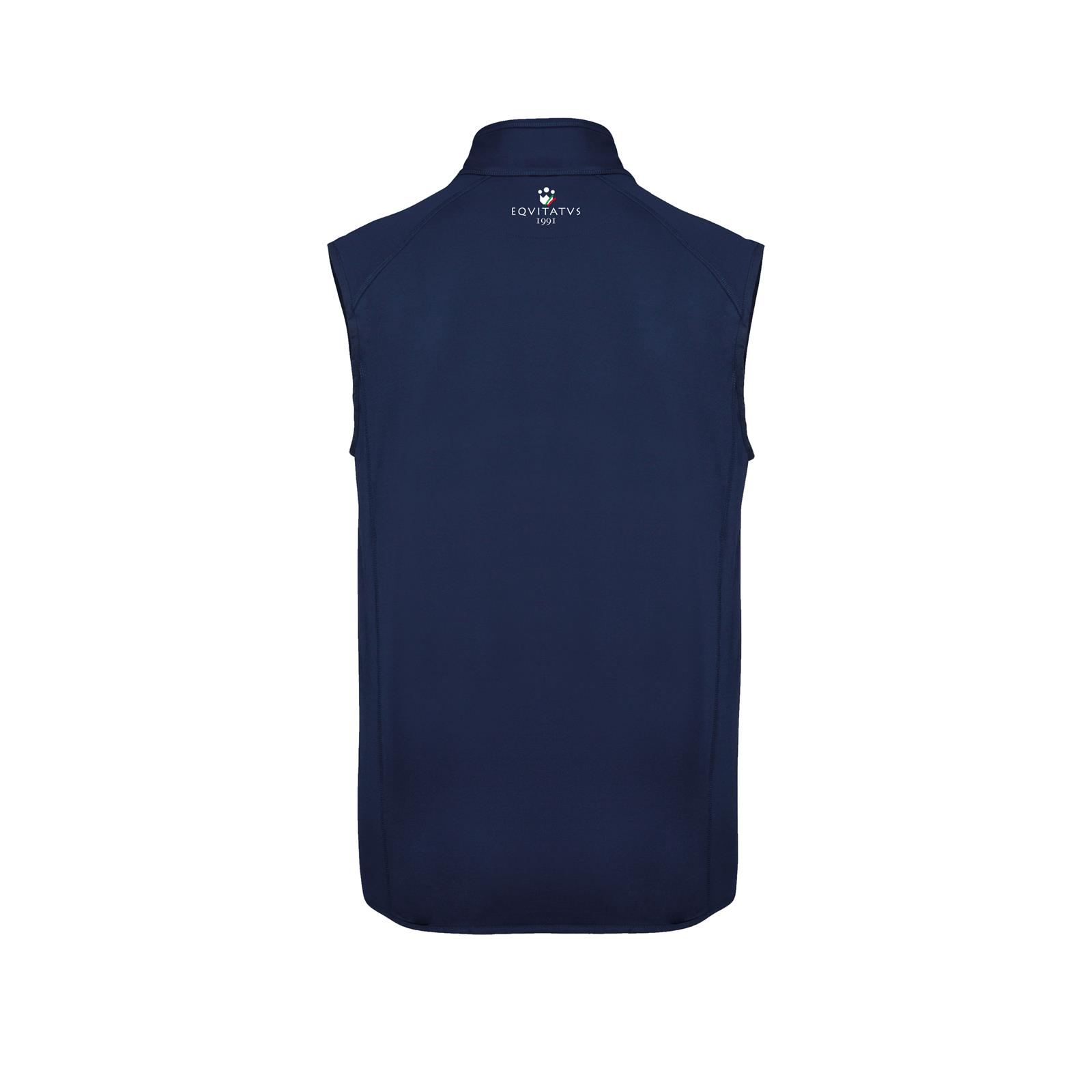 Foto 1 Giubbotto Equitazione Smanicato Unisex Grigio e Navy
