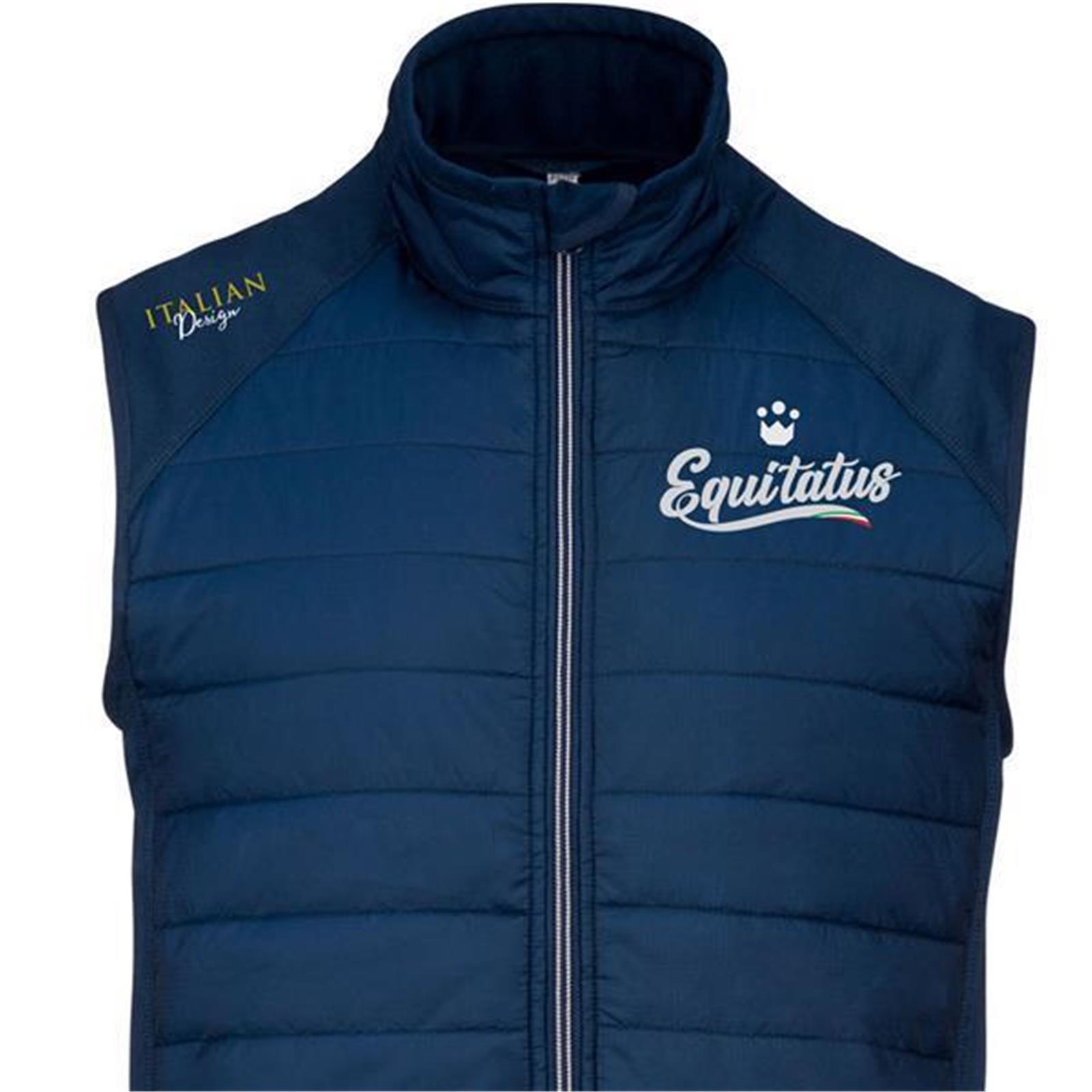 Foto 1 Giubbotto Equitazione Smanicato Unisex Navy