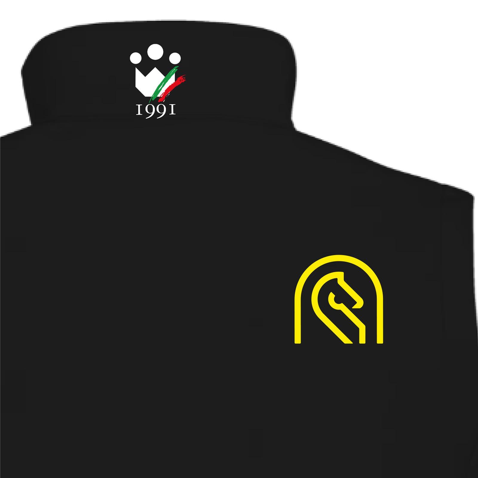 Foto 3 Giubbotto Equitazione Smanicato Uomo Softshell Fieracavalli Nero