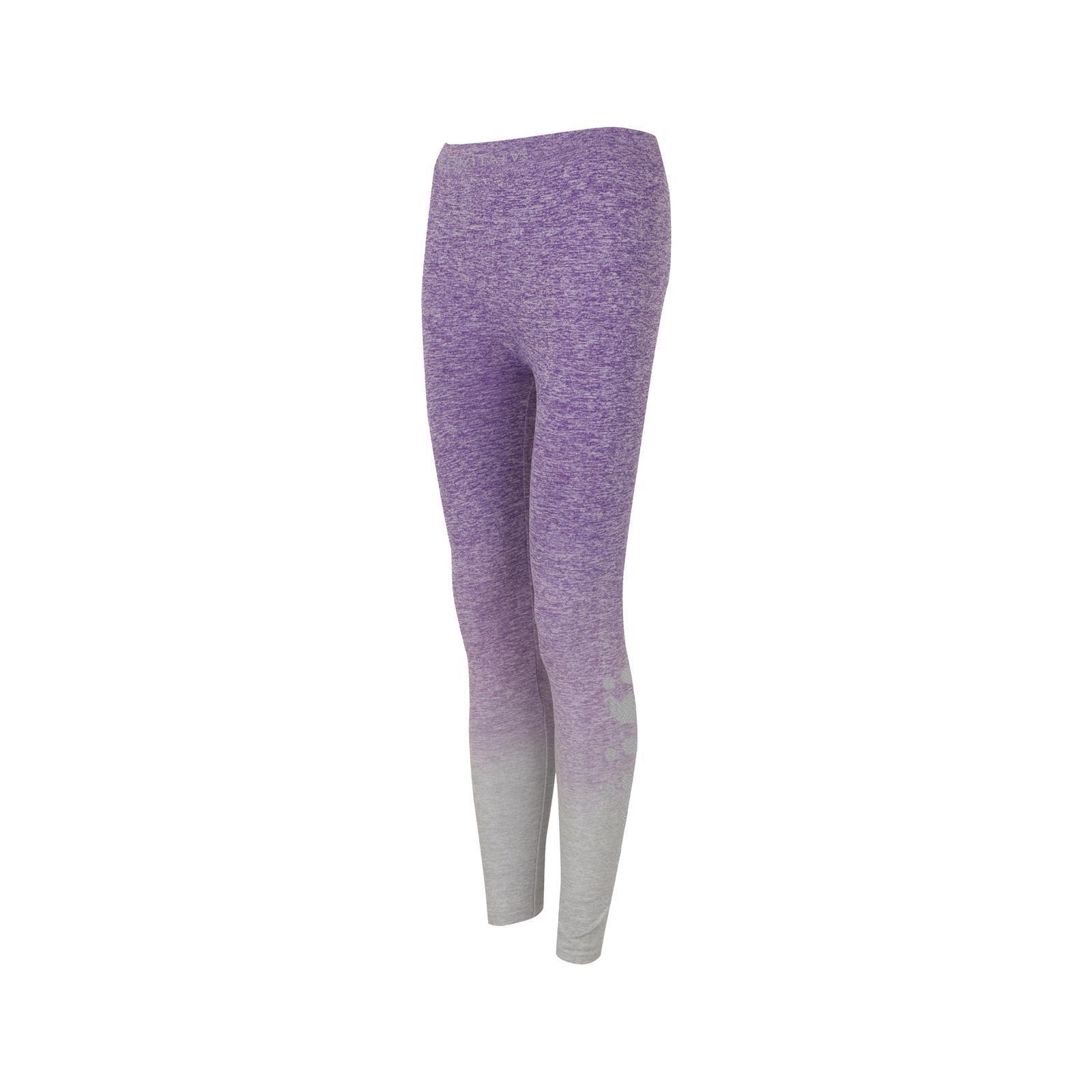 Foto 2 Leggings Equitazione Donna Lilla