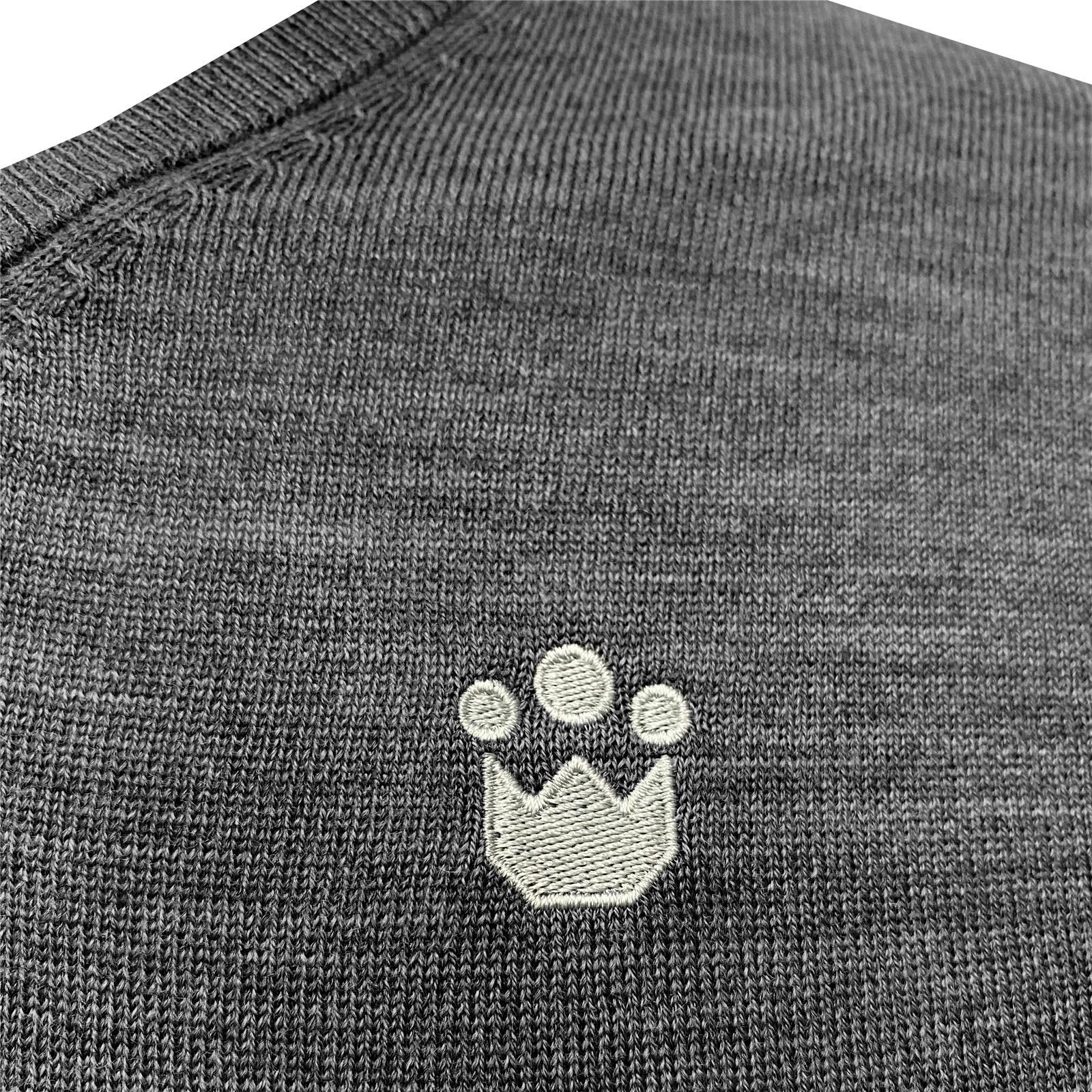 Foto 2 Maglione Equitazione in Lana Merino Uomo Grigio