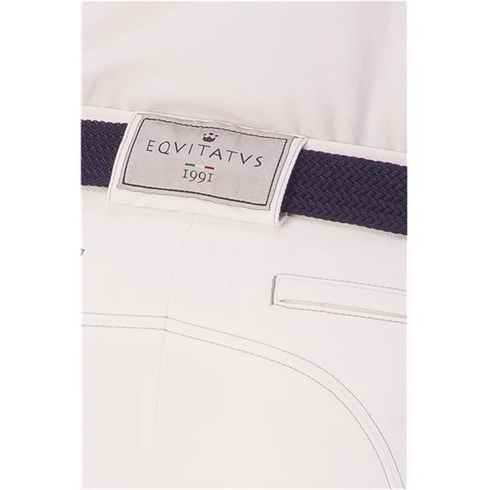 Foto 4 Pantalone da Equitazione Uomo New Edition Bianco