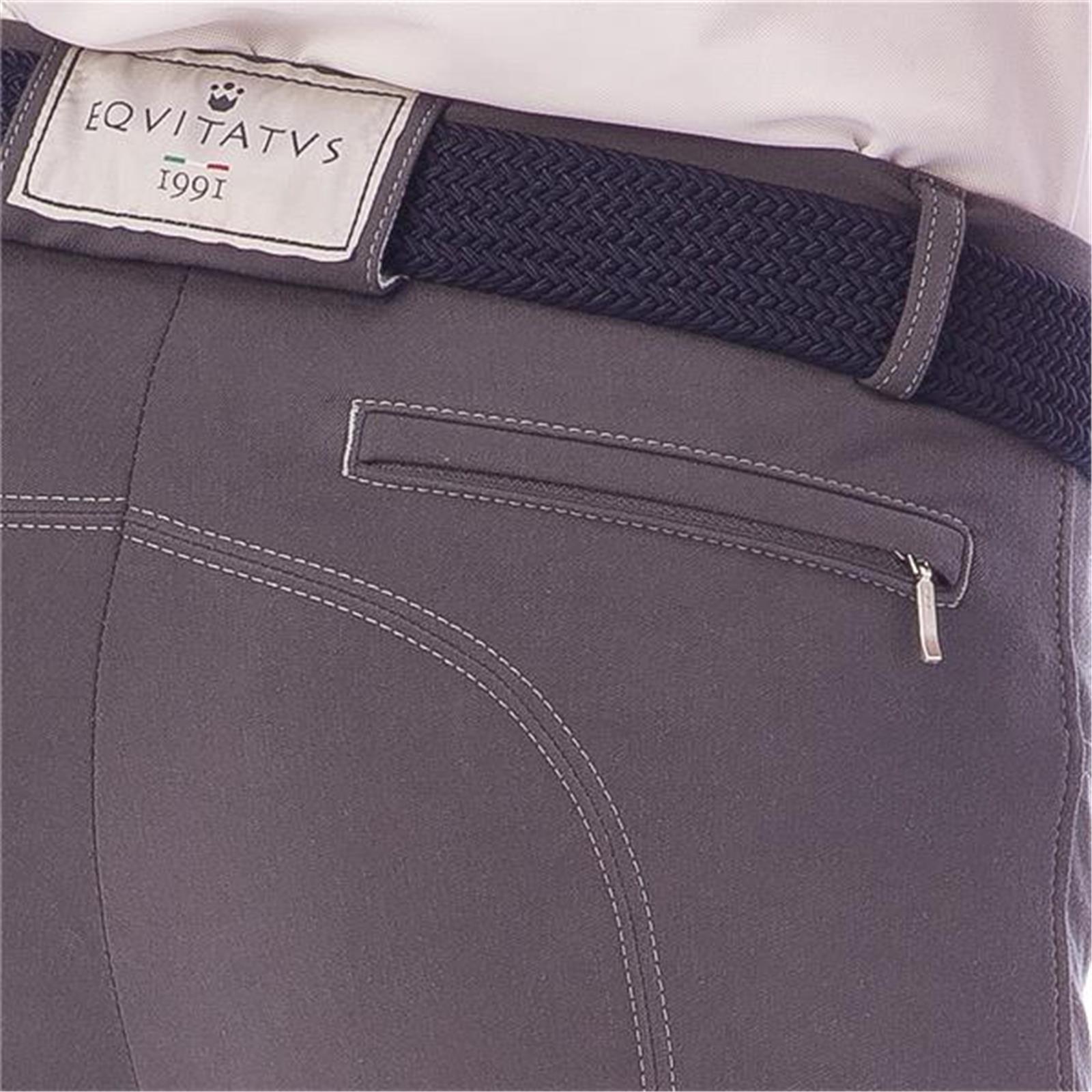Foto 3 Pantalone da Equitazione Uomo UP 112 Grigio
