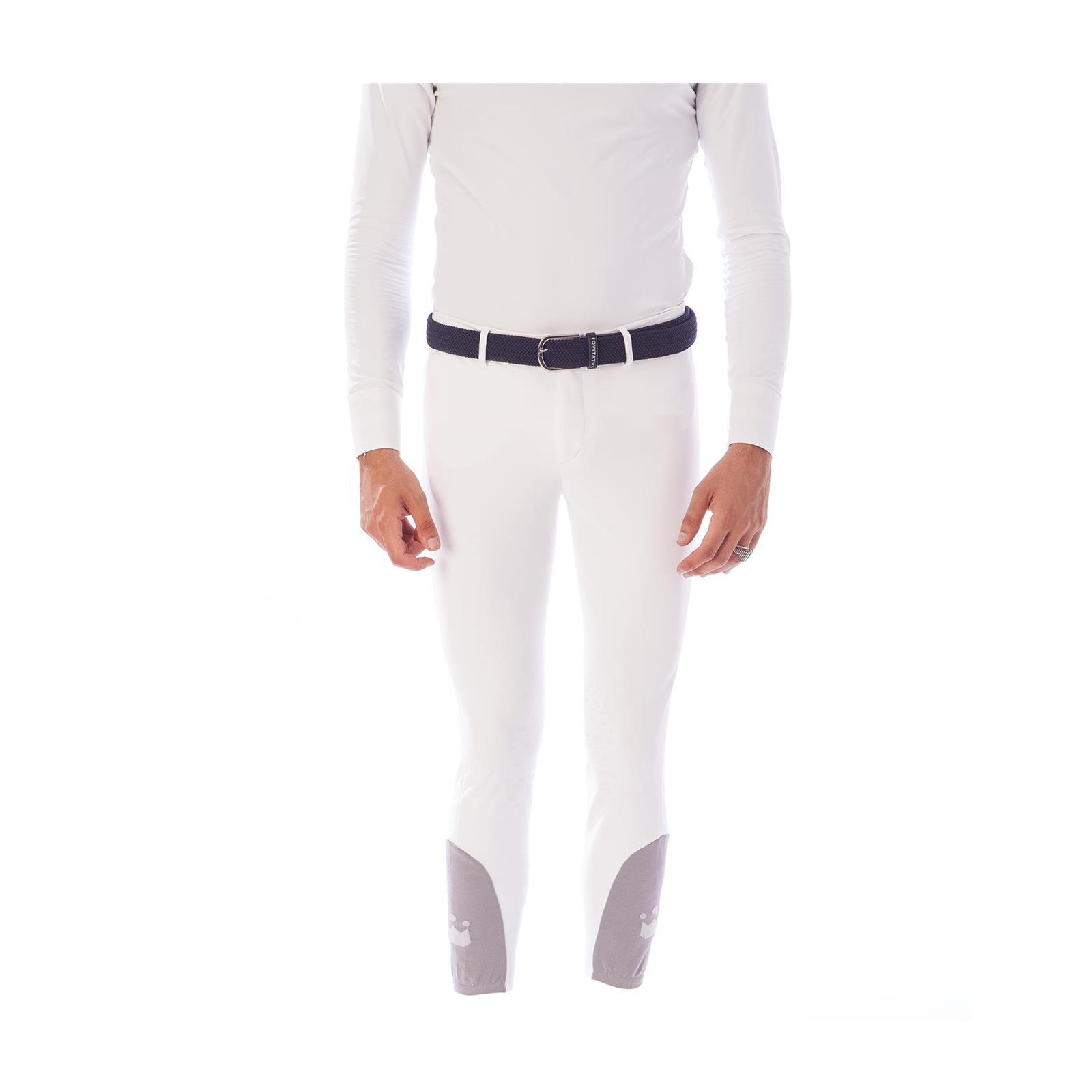 Foto principale Pantalone Equitazione da Concorso Bambino Kids Bianco