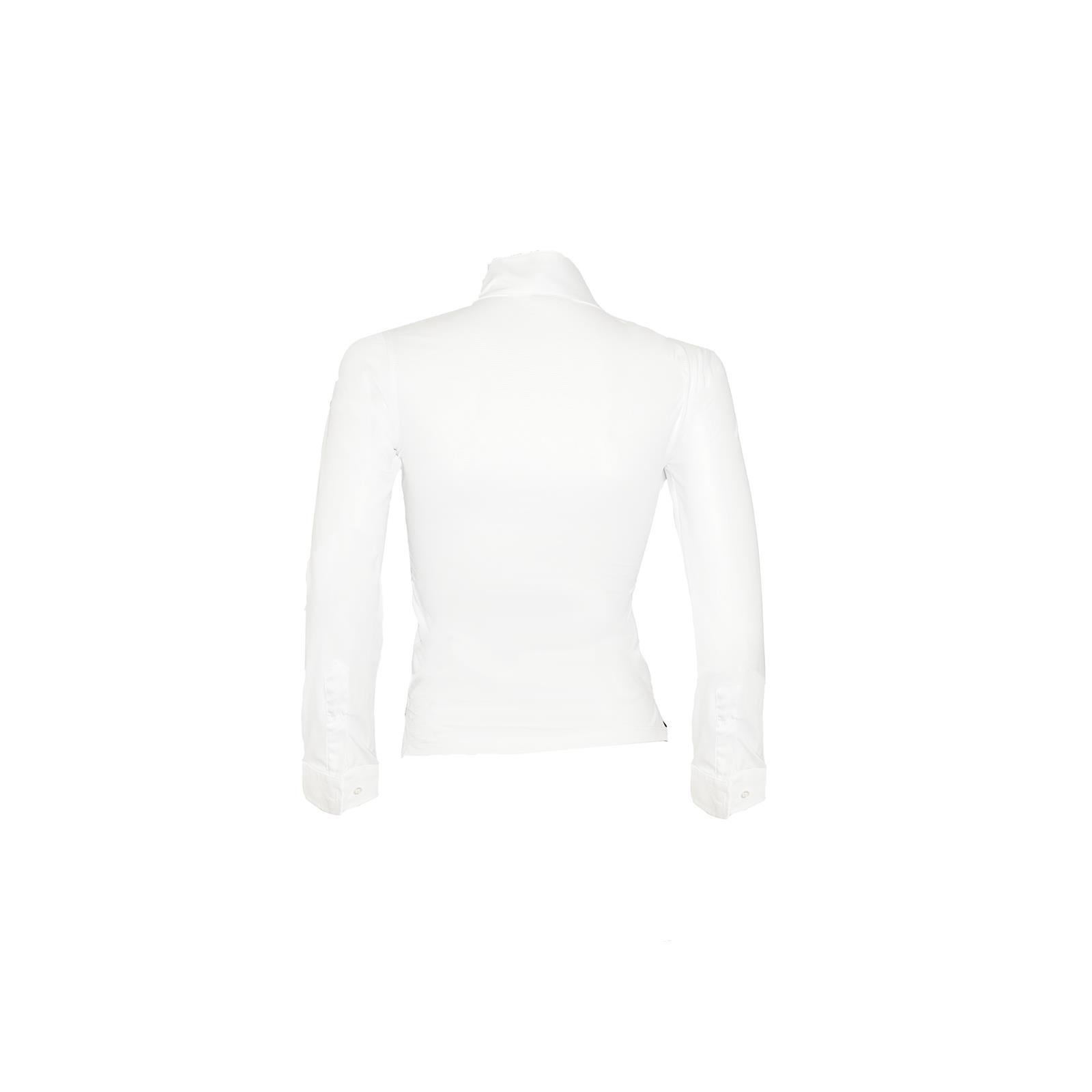 Foto 2 Polo Equitazione Bambina Camicia a Manica Lunga Bianca