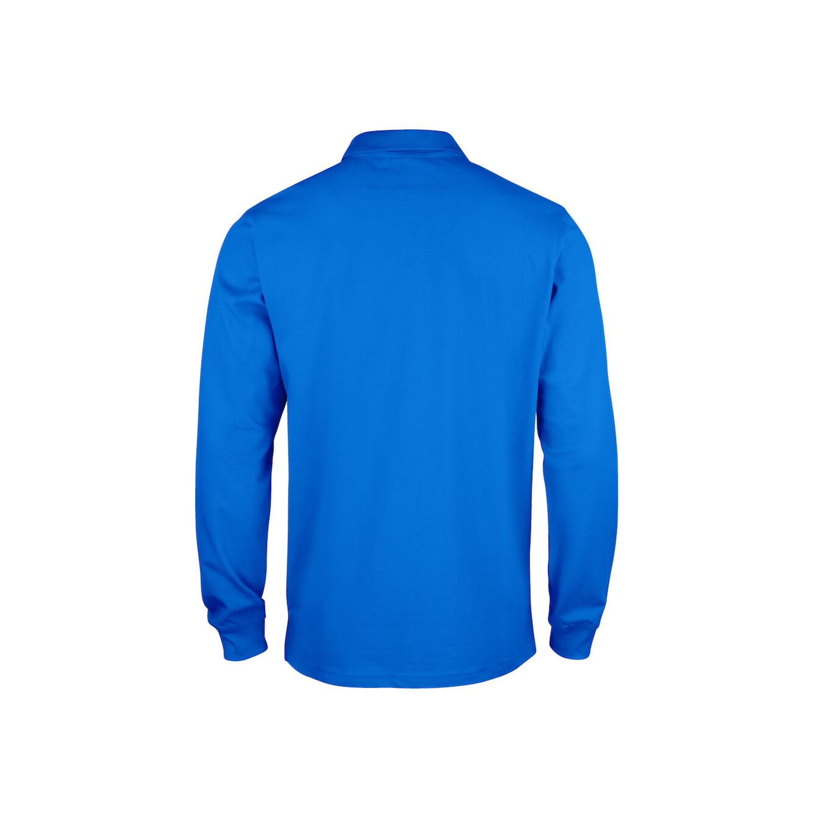 Foto 1 Polo Equitazione Bambino a Manica Lunga Ponipò Blu Royal