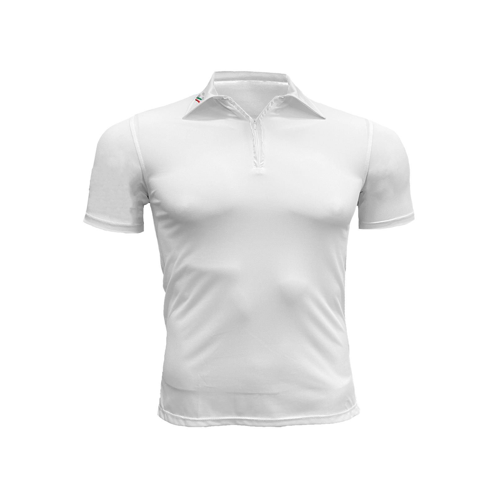 Foto principale Polo Equitazione Bambino Camicia a Manica Corta Bianca