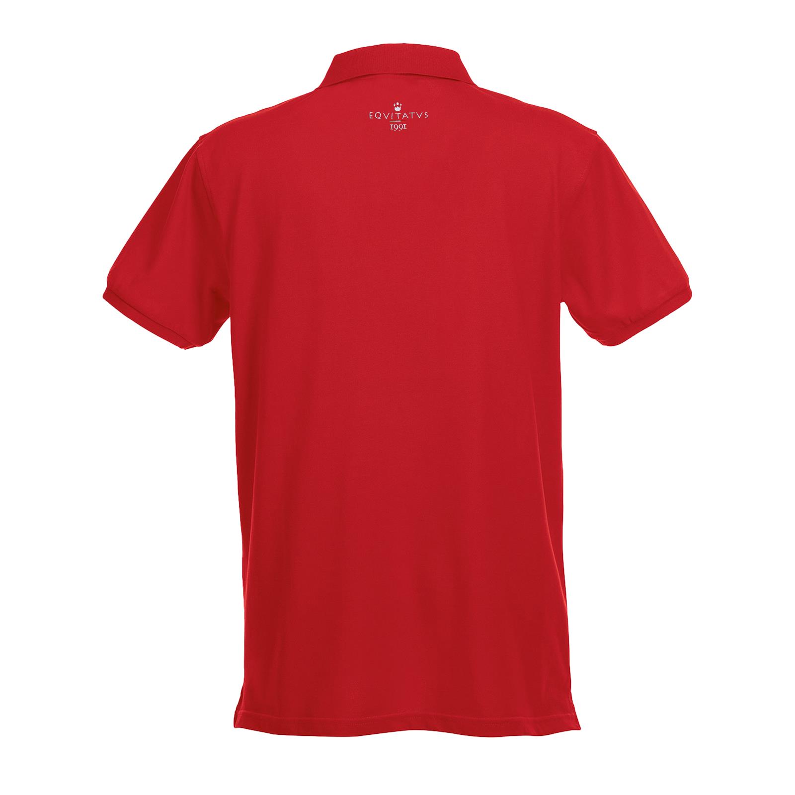 Foto 2 Polo Equitazione Bambino Equitatus Kids Rossa