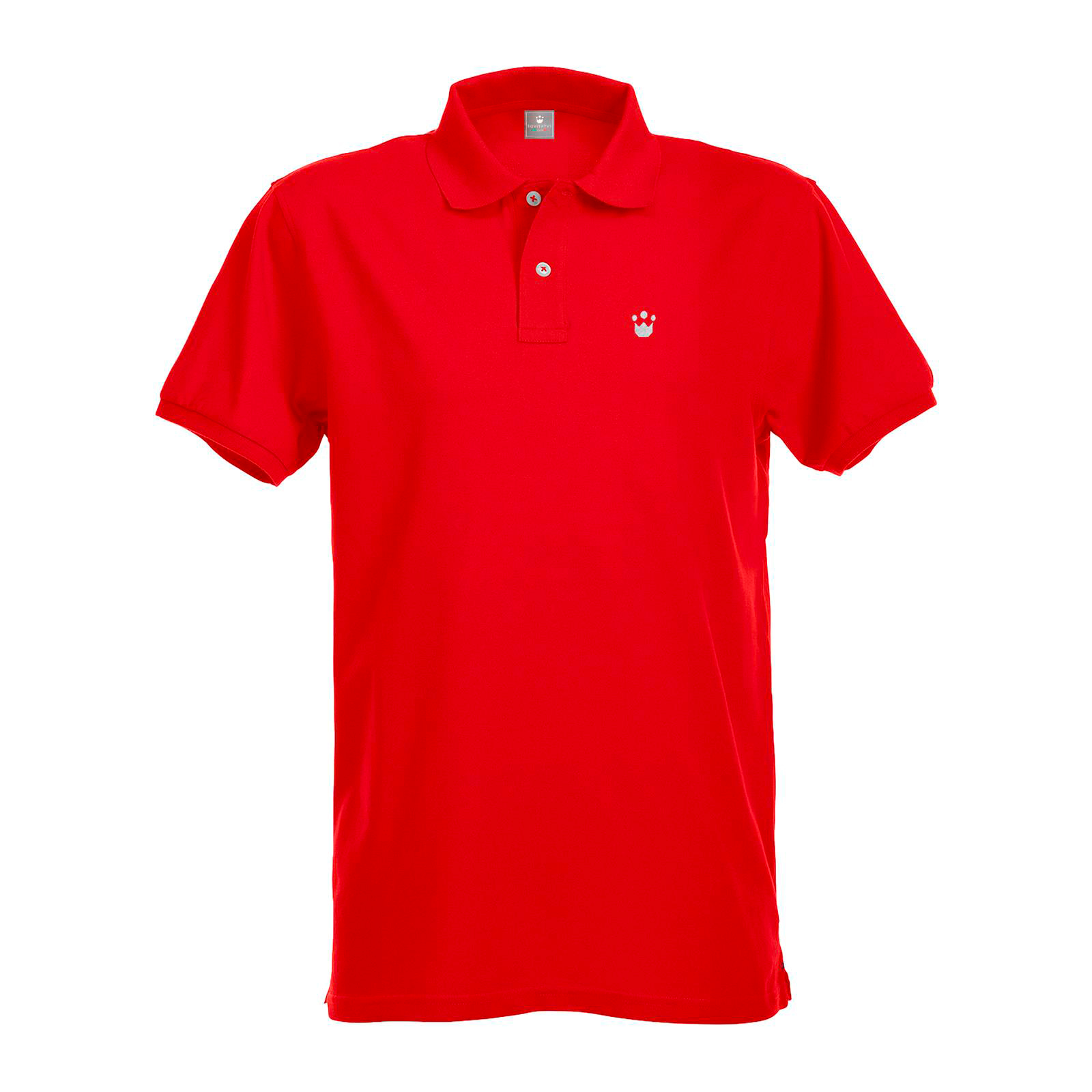 Foto principale Polo Equitazione Bambino Equitatus Kids Rossa