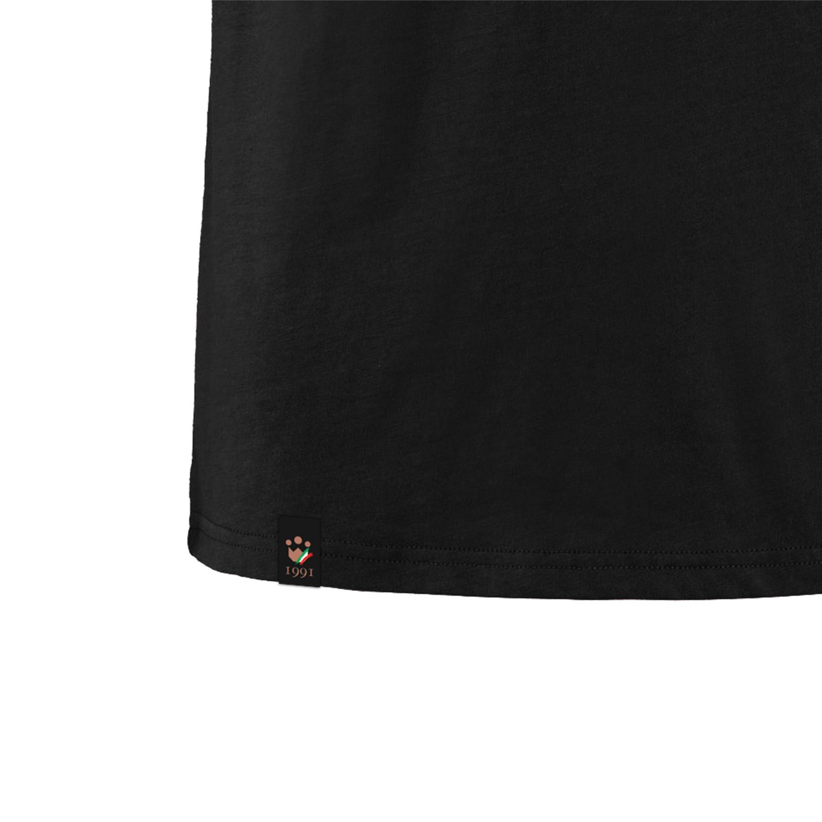Foto 2 T-Shirt Equitazione Unisex Special 5 Nera e Marrone Camel