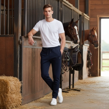 Pantaloni equitazione uomo