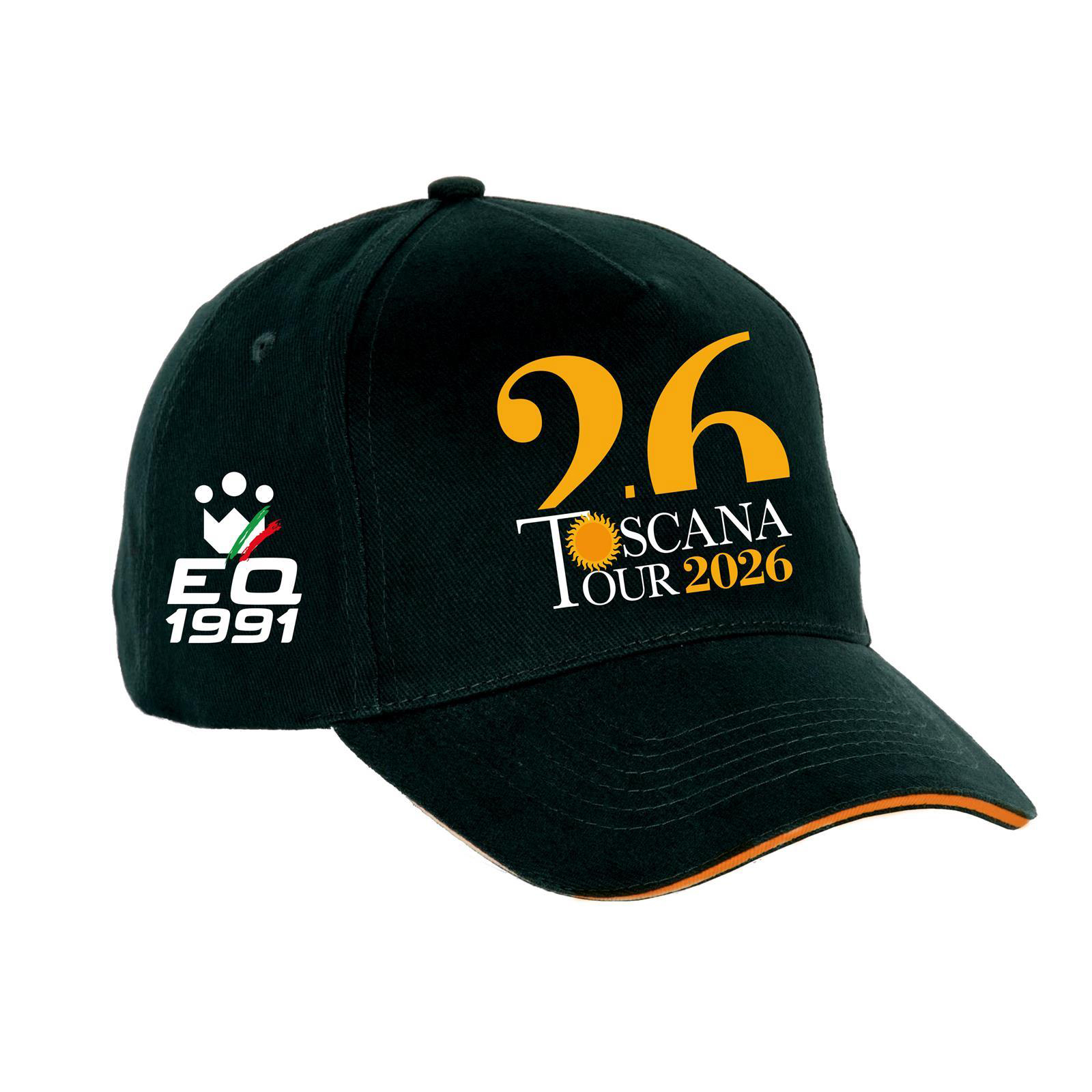 Foto 1 Cappello con Visiera Toscana Tour 2026 Nero