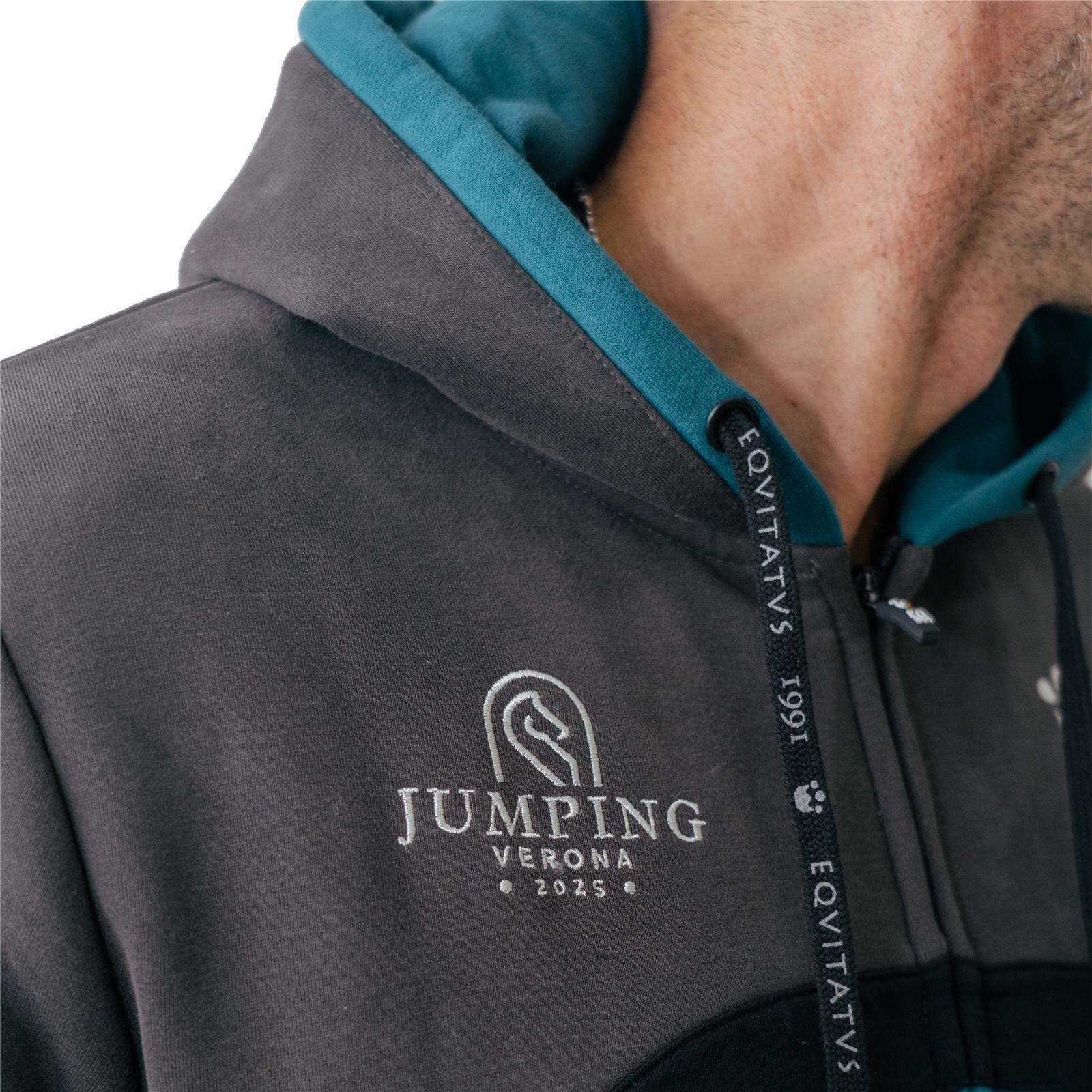Foto 2 Felpa Equitazione Vip Edition Jumping Verona Nera
