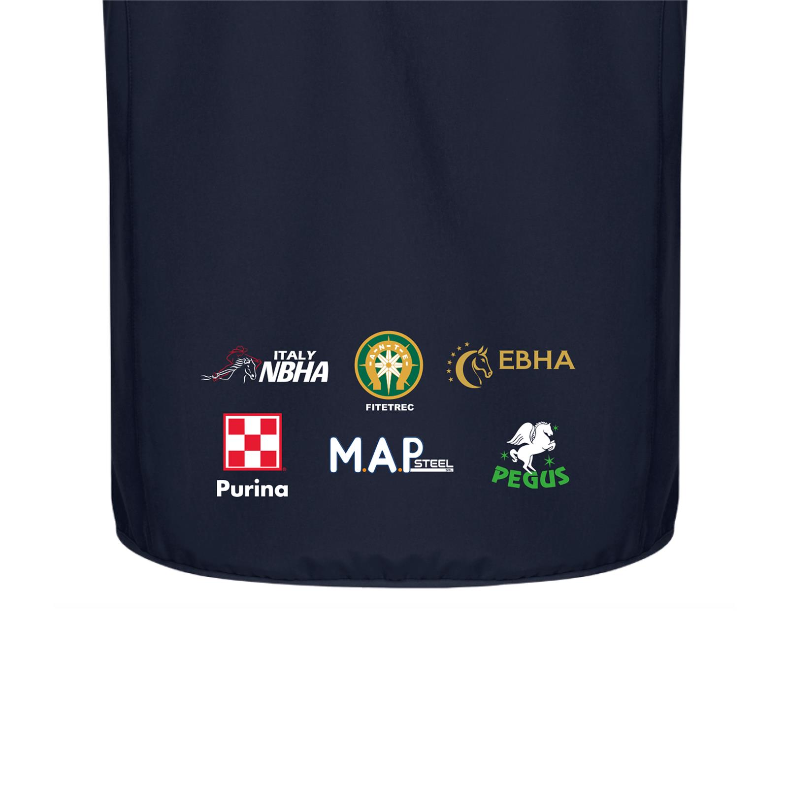 Foto 3 Giubbotto Equitazione Smanicato Uomo Softshell Eby Barrel On The Beach Navy
