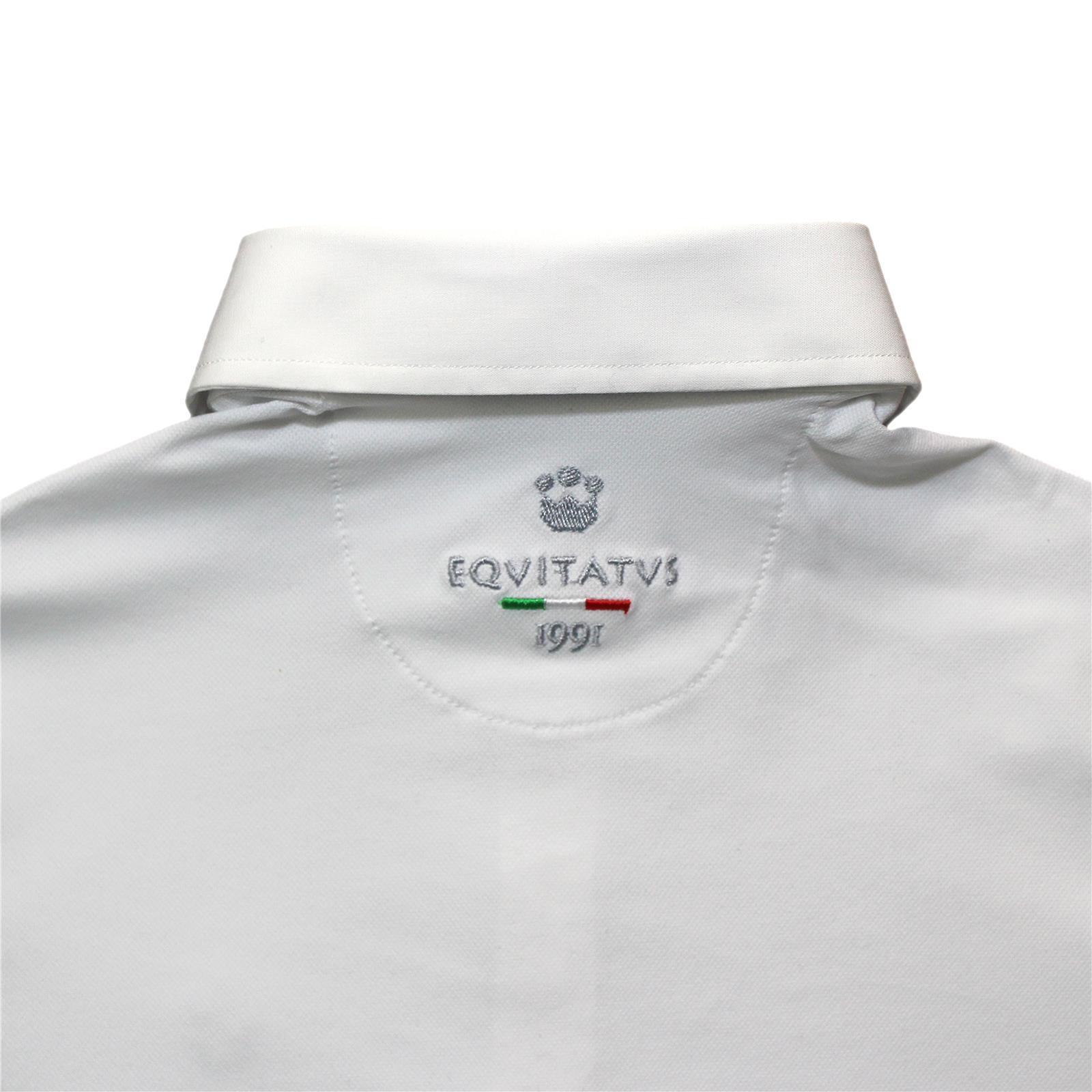 Foto 3 Polo Equitazione Bambina Camicia a Manica Corta