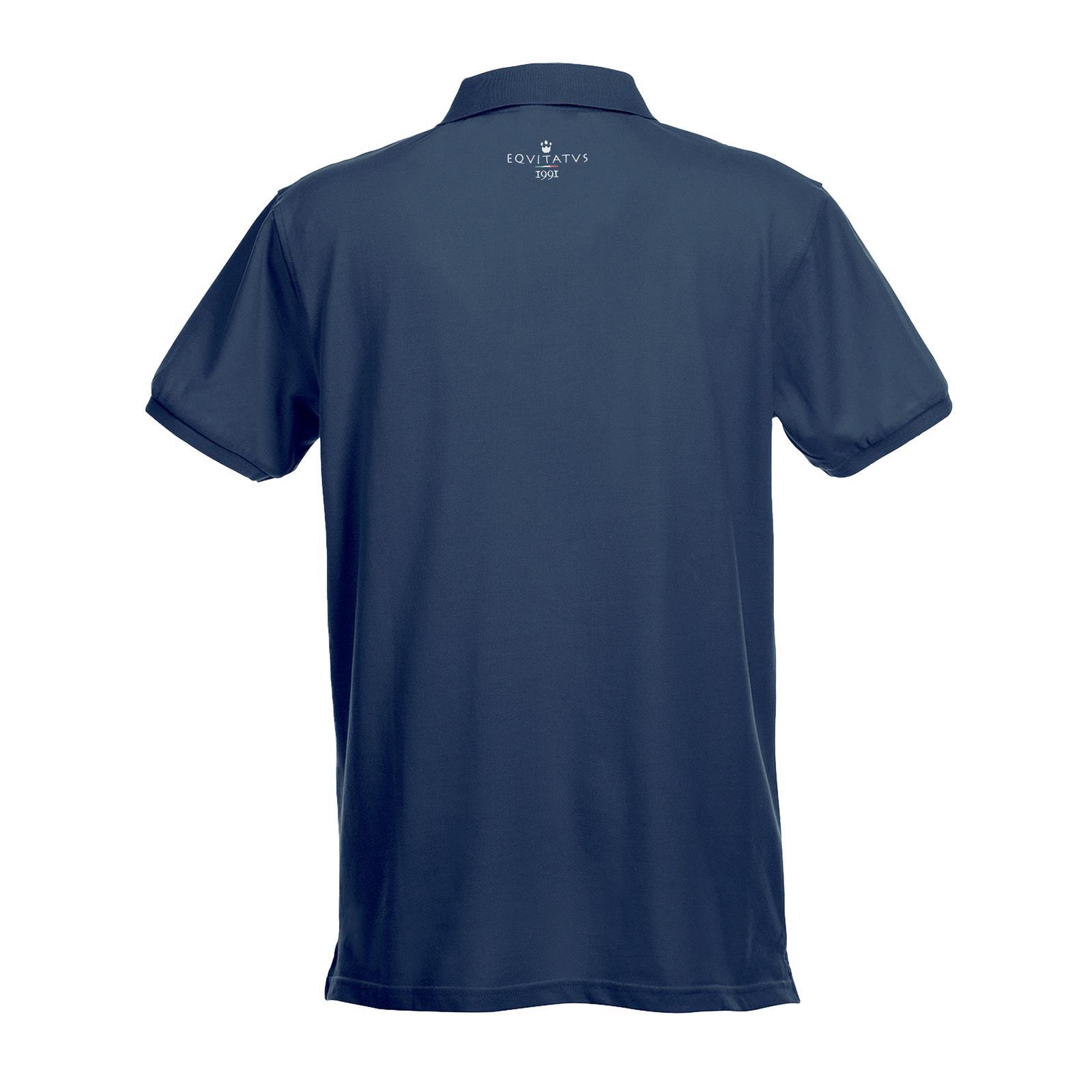 Foto 2 Polo Equitazione Bambino Equitatus Kids Navy