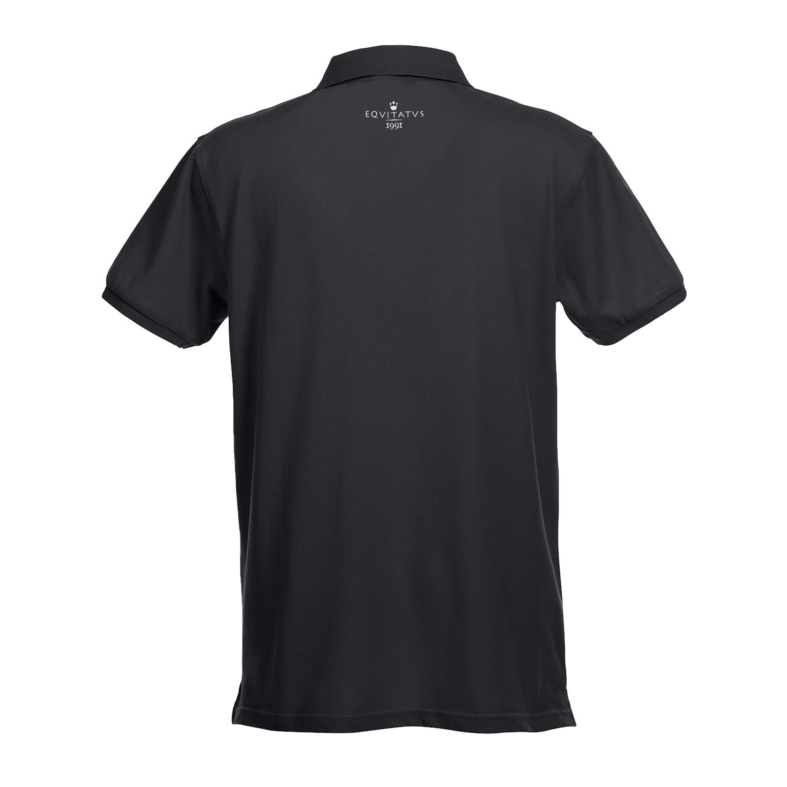 Foto 2 Polo Equitazione Bambino Equitatus Kids Nera