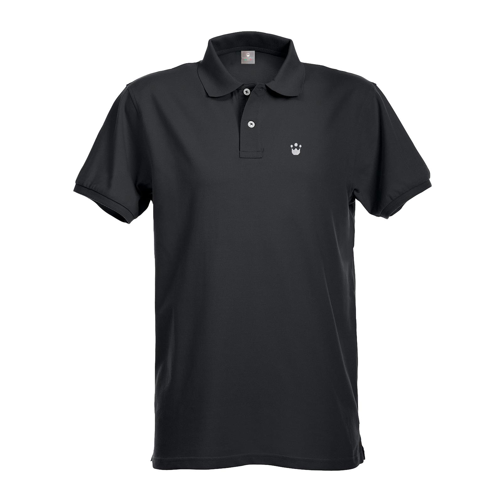 Foto principale Polo Equitazione Bambino Equitatus Kids Nera