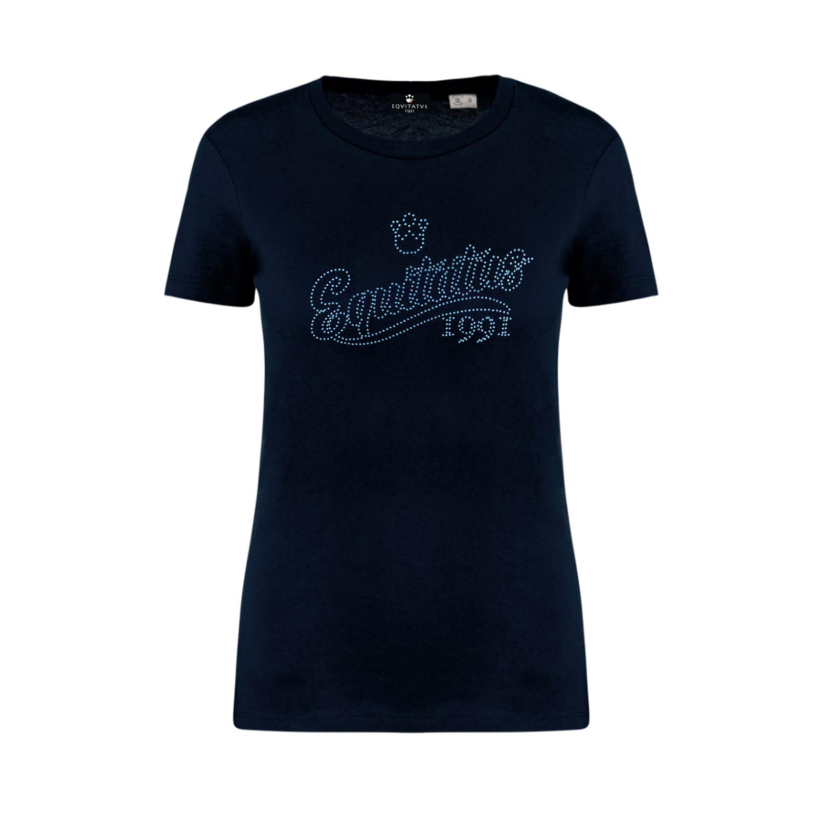 Foto principale T-Shirt Equitazione Bambino Moon Navy