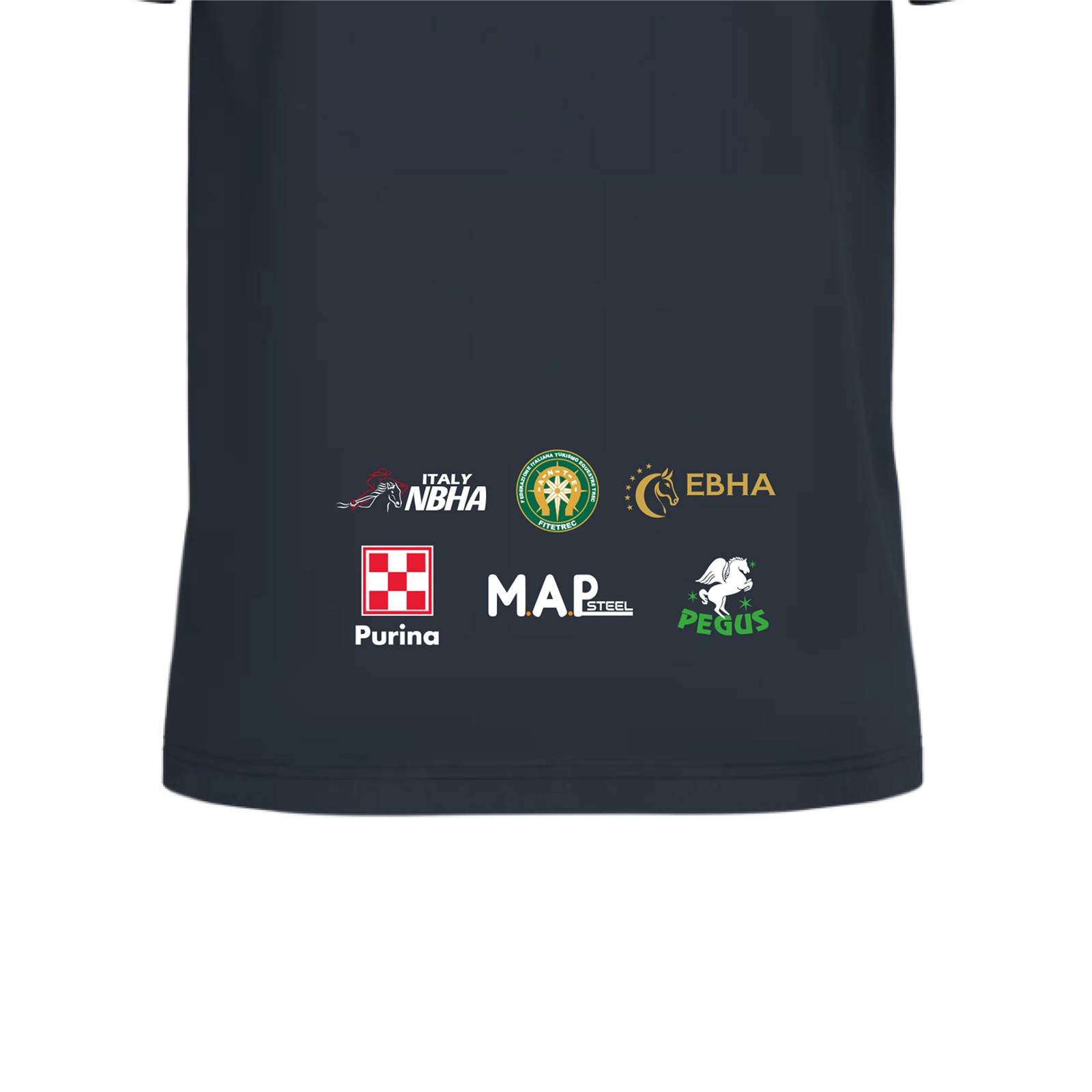 Foto 3 T-Shirt Equitazione Uomo Nix Barrel On The Beach Navy