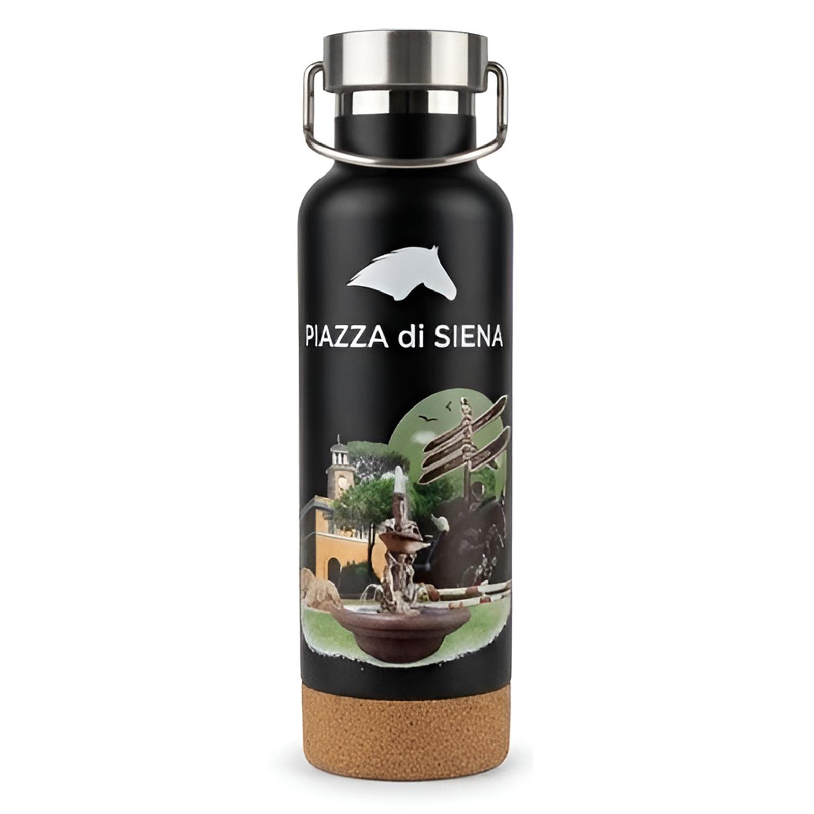 Foto principale Borraccia Termica Piazza di Siena 2026 Nera 650Ml