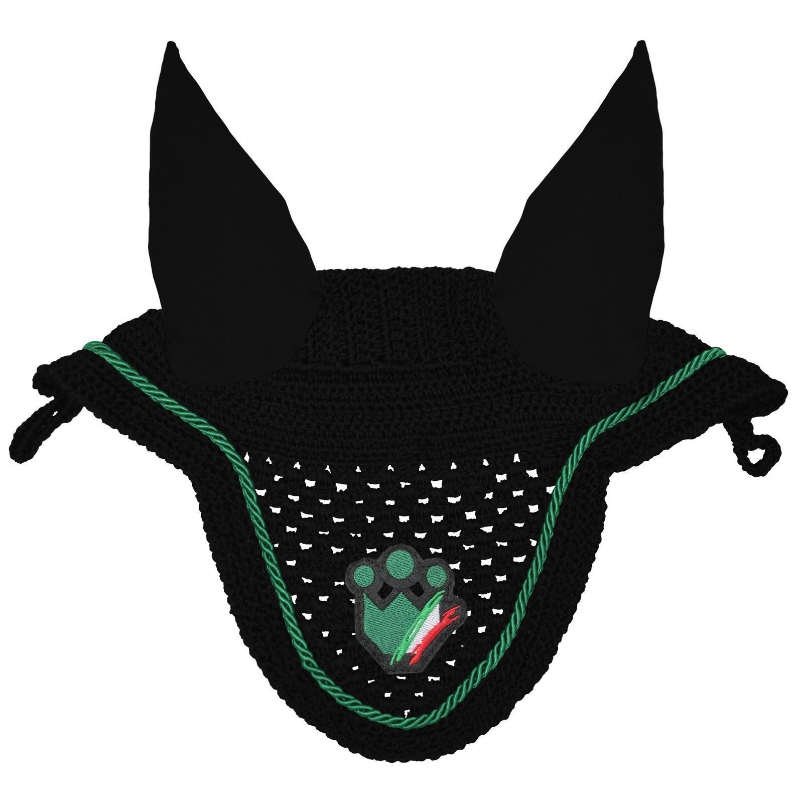 Foto principale Cuffia Pony Cap Nera e Verde